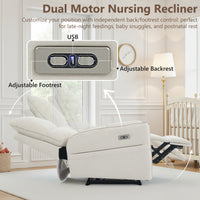 NOVA Power Nursery Glider Recliner