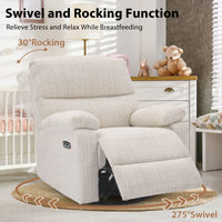 CELESTE Power Nursery Glider Recliner