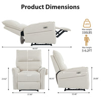 NOVA Power Nursery Glider Recliner