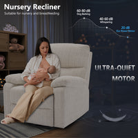 CELESTE Power Nursery Glider Recliner