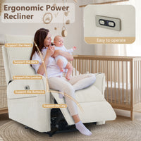 NOVA Power Nursery Glider Recliner