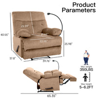 REGENT Oversized Manual Recliner