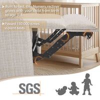 CELESTE Power Nursery Glider Recliner